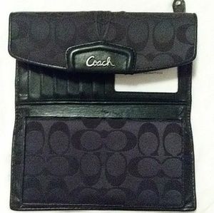 Large Coach Wallet W/ Insert